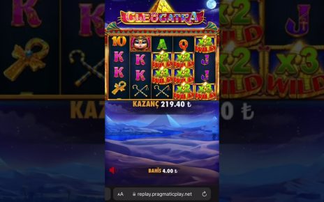 CLEOCATRA 20.000 TL KAZANÇ 5000x MAX WİN #slot #casino