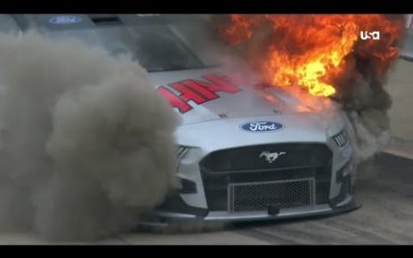 COLE CUSTER FIRE – 2022 FIREKEEPERS CASINO 400 NASCAR CUP SERIES AT MICHIGAN