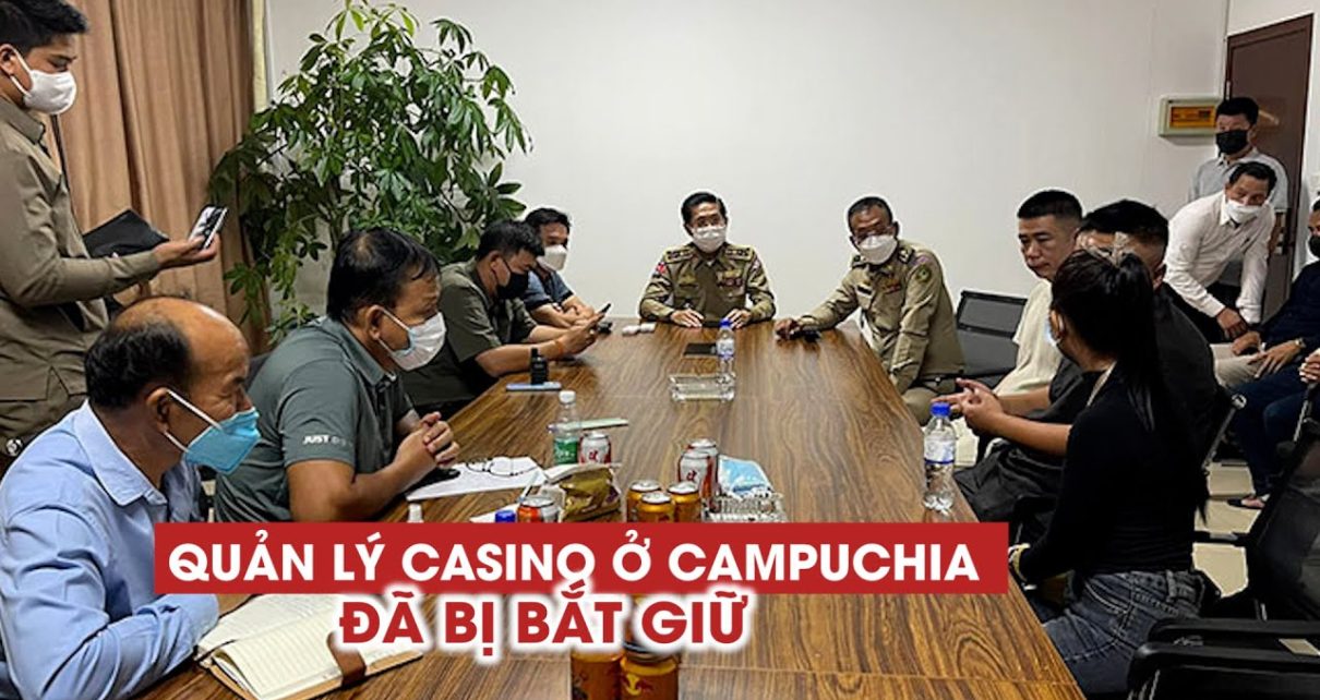 Campuchia chụp quản lý casino nơi 42 người Việt chạy trốn