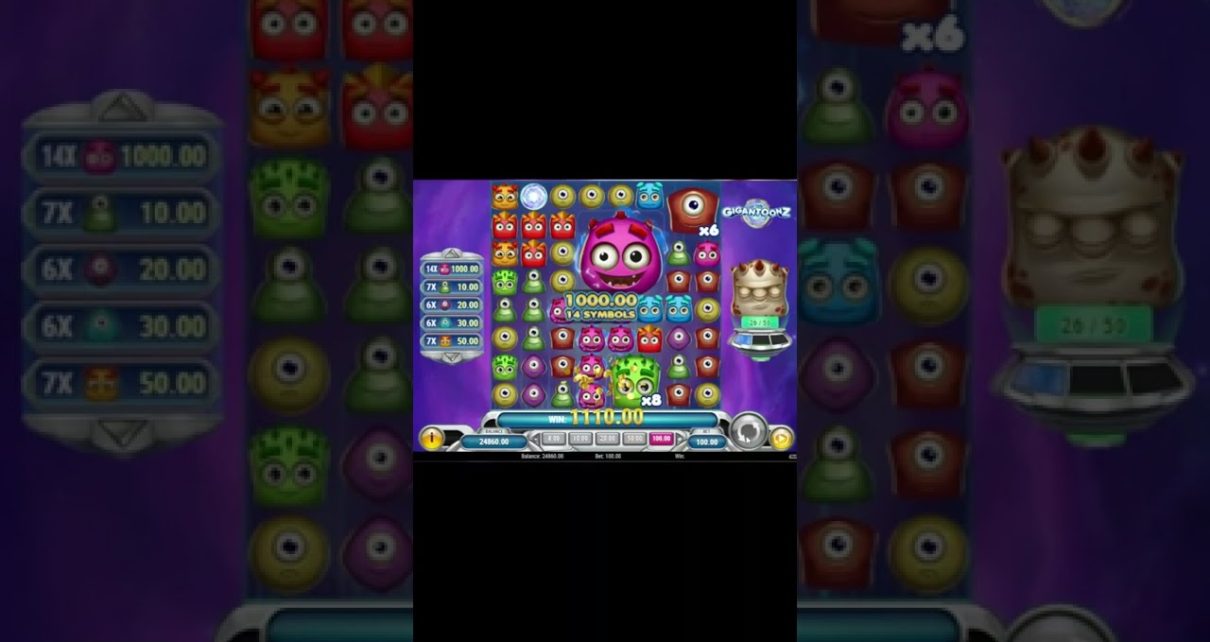 GIGANTOONZ NEW SLOT BIG WIN ONLINE CASINO GAME