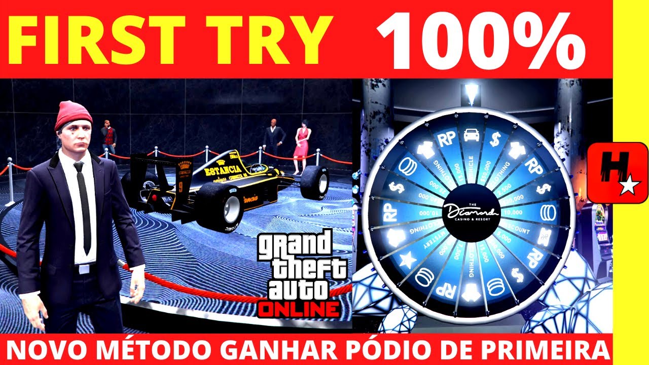 GTA 5 Como GANHAR o Carro do Pódio (GTA V Online Casino Podium Vehicle Guide - How To Win)Gta