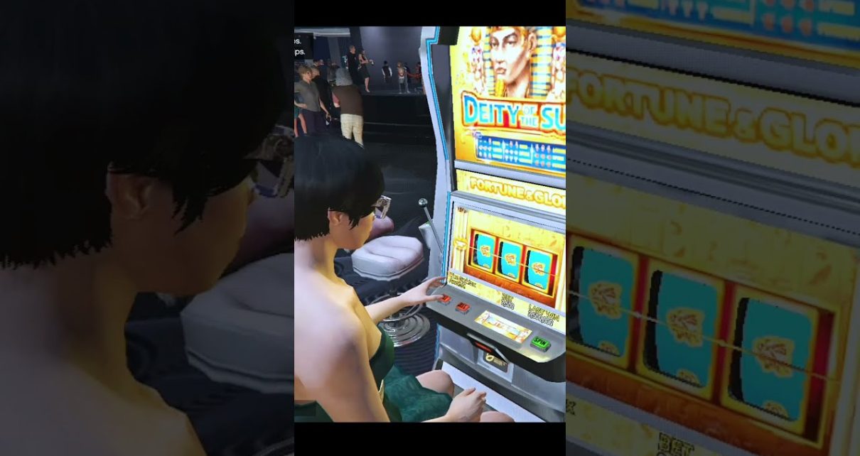 GTA Online Casino Slot Big Win #Short