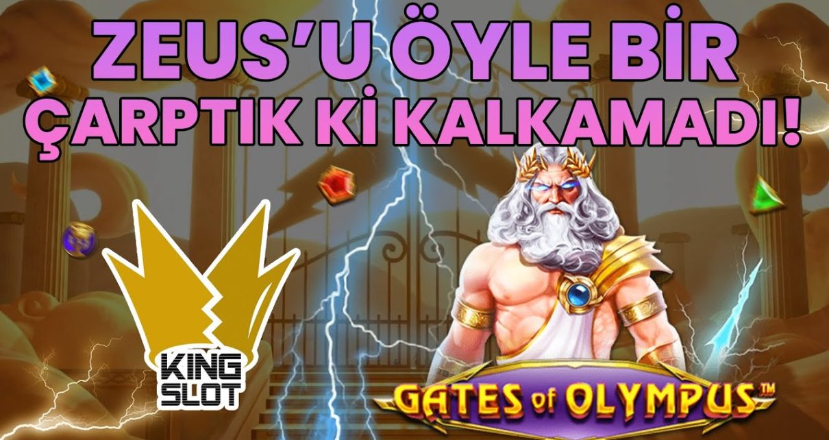 #GatesOfOlympus'ta Zeus'u Yerin Dibine Soktuk! – King Slot #casino#slotoyunları#slotvideoları#slot