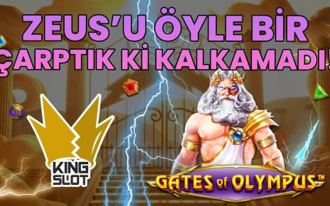 #GatesOfOlympus'ta Zeus'u Yerin Dibine Soktuk! – King Slot #casino#slotoyunları#slotvideoları#slot