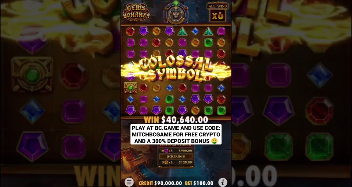 Gems Bonanza Bonus Feature MAXIMUM WIN – Online Casino Slots