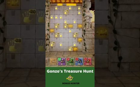 Gonzo's Treasure Hunt Live A Evolution Casino Game BIG WIN!! #shorts