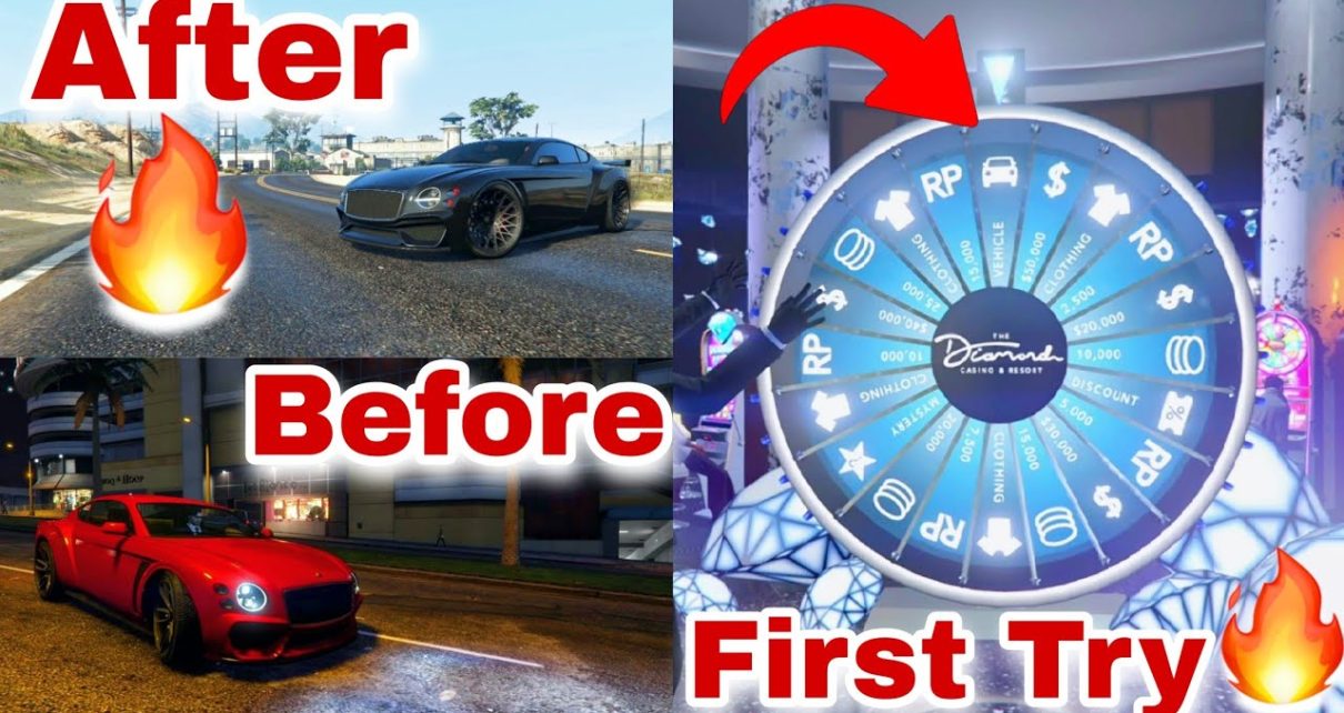 Gta 5 Online – Casino Car Winning and Tuning (Lucky Wheel) ?? #gta #gta5 #gtaonline #gaming #car