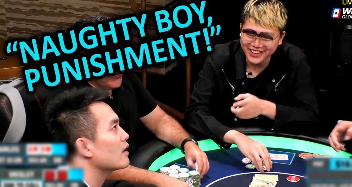 He's Gambling Against Wesley in a 0,000 Pot @Hustler Casino Live