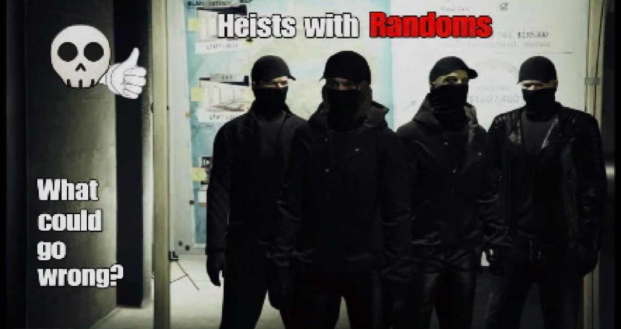 Heists with randoms, what could go wrong? | GTA Online casino heist