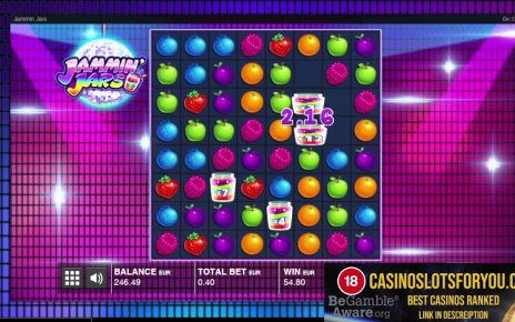 Insane Jammin Jars Bonus Win, Online Casino Slots