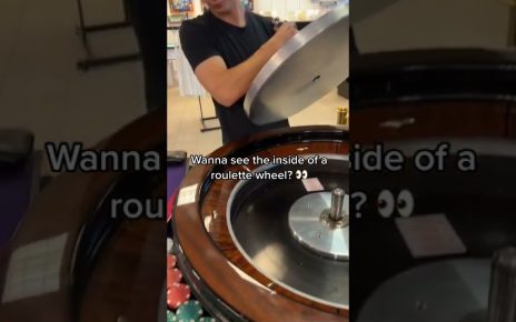 Inside of a Roulette Wheel!