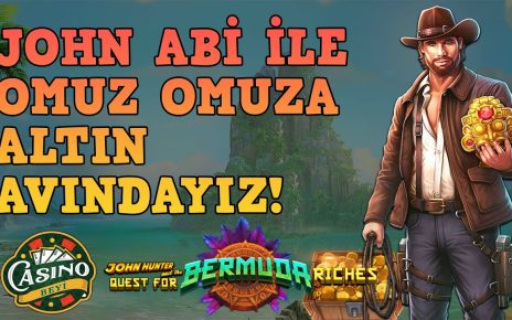 ?#JohnHunterBermudaRiches'ta Tek Hedefimiz Altın! – Casino Beyi #slot#casino#slotoyunları#pragmatic