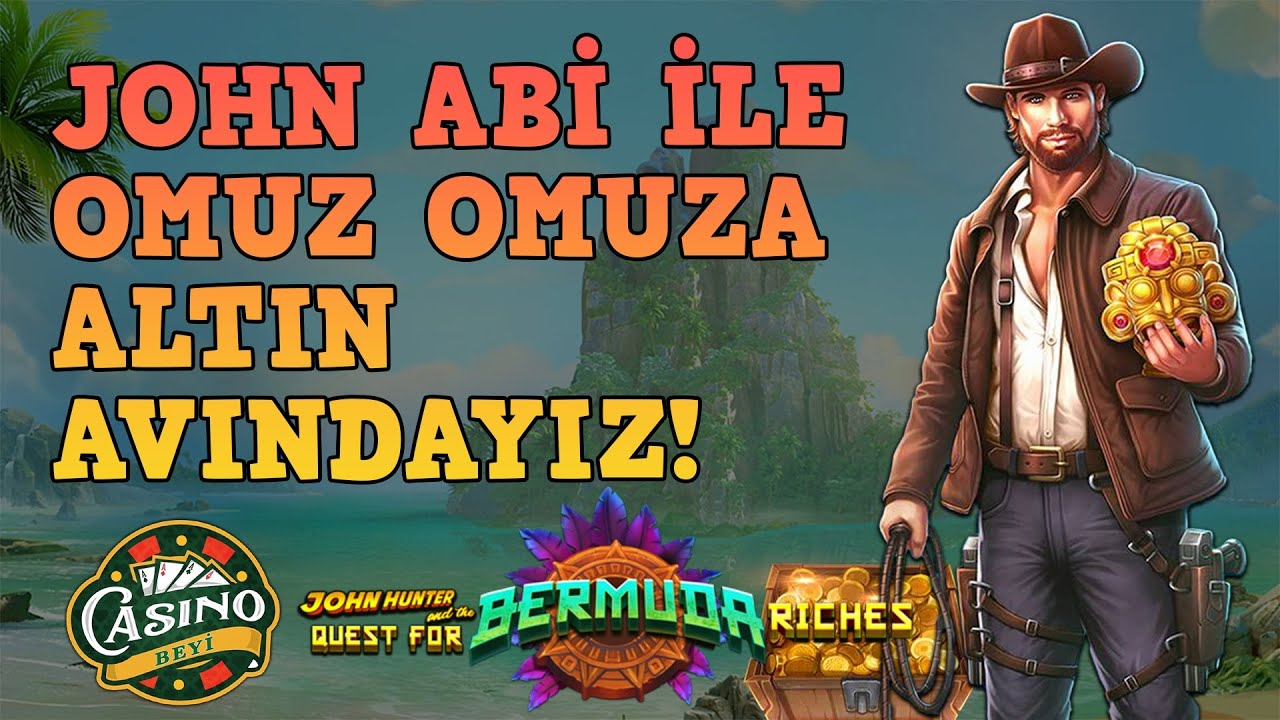 ?#JohnHunterBermudaRiches'ta Tek Hedefimiz Altın! - Casino Beyi #slot#casino#slotoyunları#pragmatic