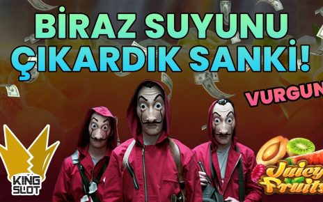 #JuicyFruits'te BÜYÜK Vurgun! – King Slot #casino #slot #slotvideo #pragmatic #slotvurgun #slotizle