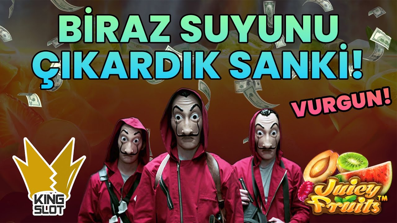 #JuicyFruits'te BÜYÜK Vurgun! - King Slot #casino #slot #slotvideo #pragmatic #slotvurgun #slotizle