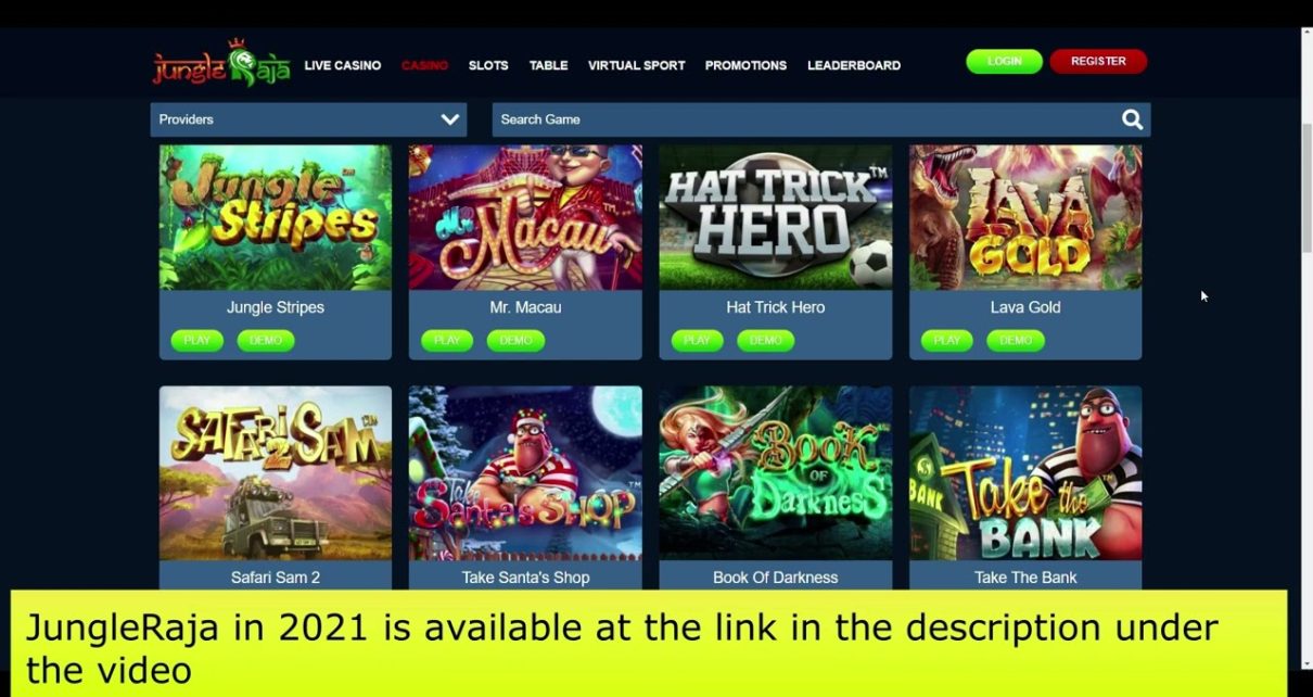 JungleRaja Get the ultimate online casino experience