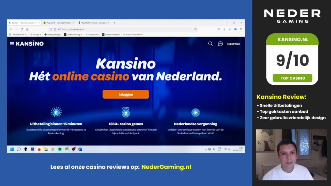 Kansino review 2022 - Top online casino voor Nederlandse gokkast liefhebbers