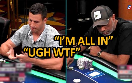 Krish BLUFF SHOVES and Puts Garrett To The Test @Hustler Casino Live