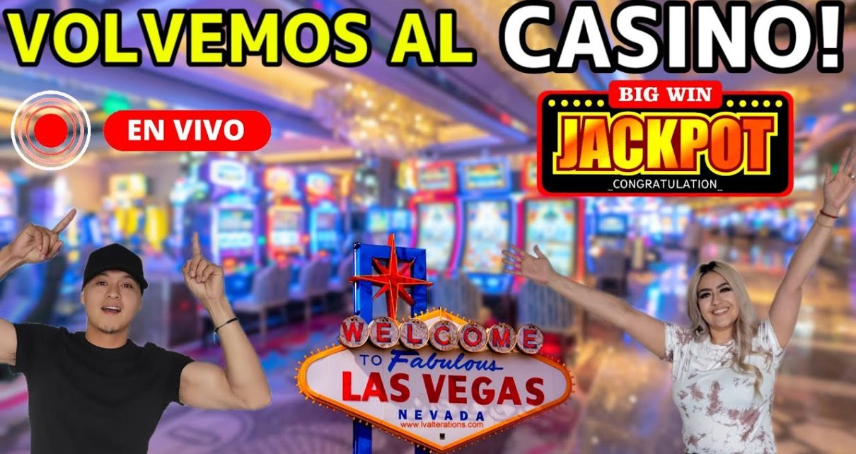 ? LIVE ? CUANDO PAGAN MAS LOS CASINOS? JUGANDO DE NOCHE EN EL CASINO Y GANAMOS UN JACKPOT!