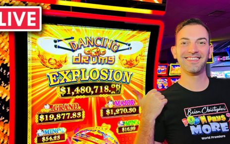 LIVE Dancing Drums EXPLOSION ? Gold Fish Casino Slots