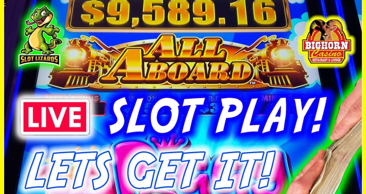 ? LIVE SLOT PLAY! SATURDAY nighttime JACKPOT WINS AT BIGHORN CASINO!