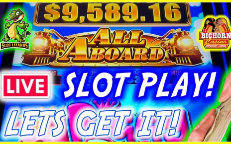 ? LIVE SLOT PLAY! SATURDAY nighttime JACKPOT WINS AT BIGHORN CASINO!