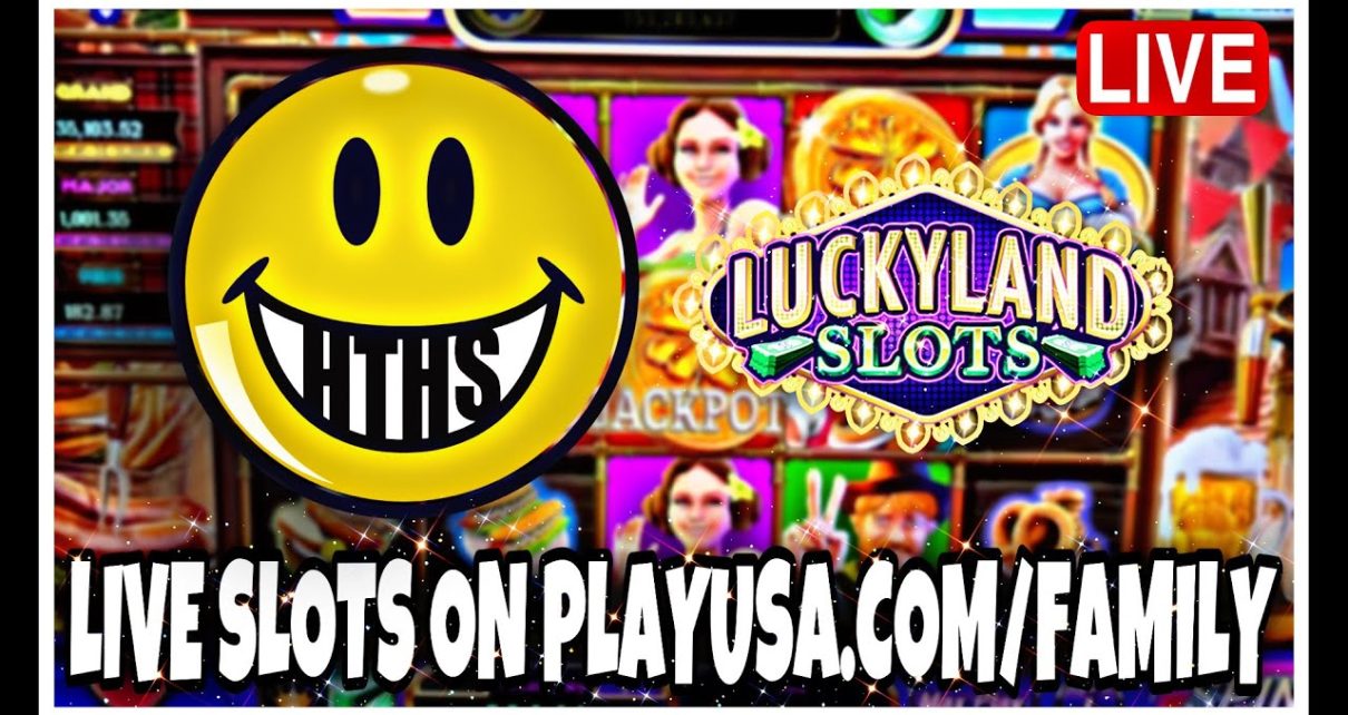 LIVE SLOTS ON PLAYUSA.COM/FAMILY | LUCKYLAND SLOTS | ONLINE CASINO | WIN CASH PRIZES