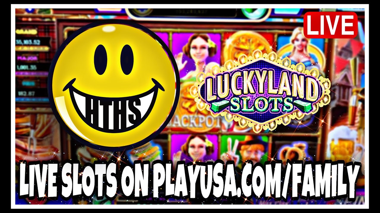 LIVE SLOTS ON PLAYUSA.COM/FAMILY | LUCKYLAND SLOTS | ONLINE CASINO | WIN CASH PRIZES