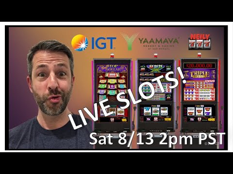 ? LIVE SLOTS from Yaamava Casino! Playing the newest IGT Diamond RS slots!