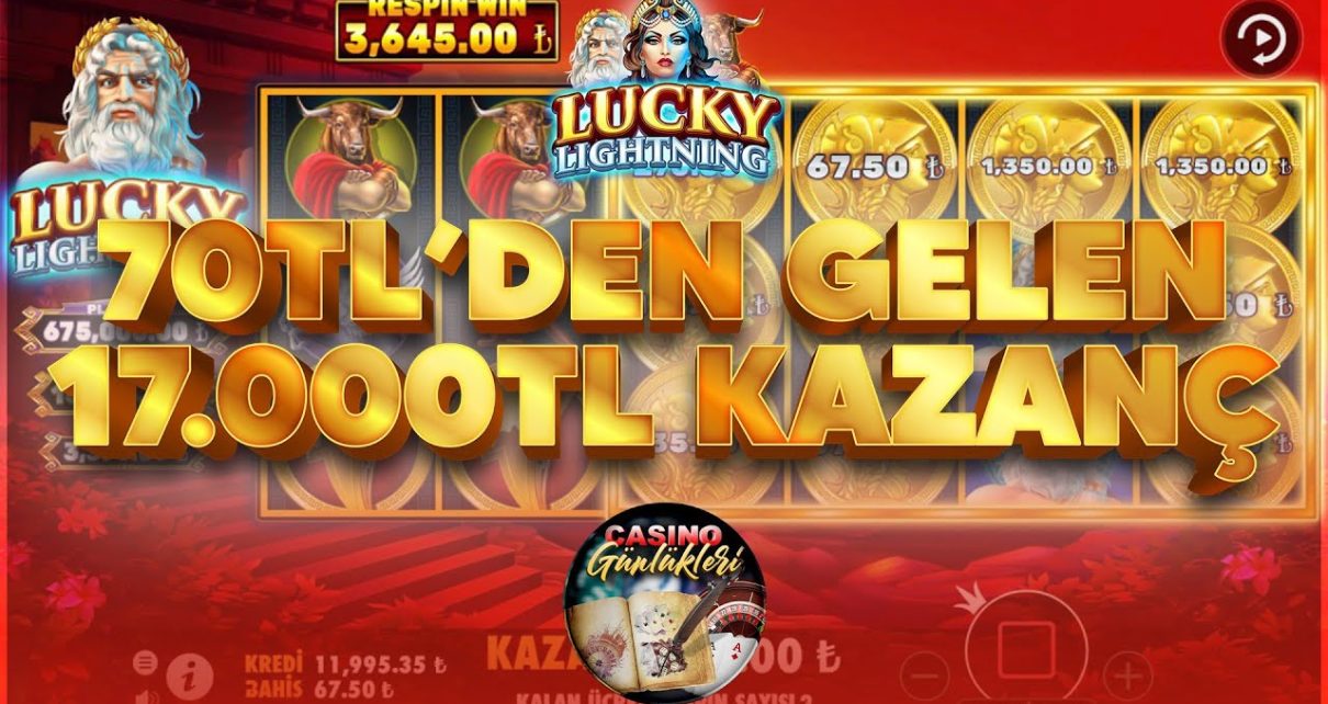 Lucky Lightning | Düşük Kasa Katladım 17.000 Seri Kazanç !!!ı