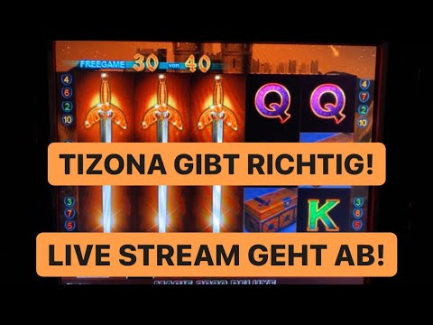 Merkur Magie Casino Livestream Nr.9 TIZONA GEHT AB Lucky Pharao Eye of Horus ZIPPER SPIELHALLE NOVO