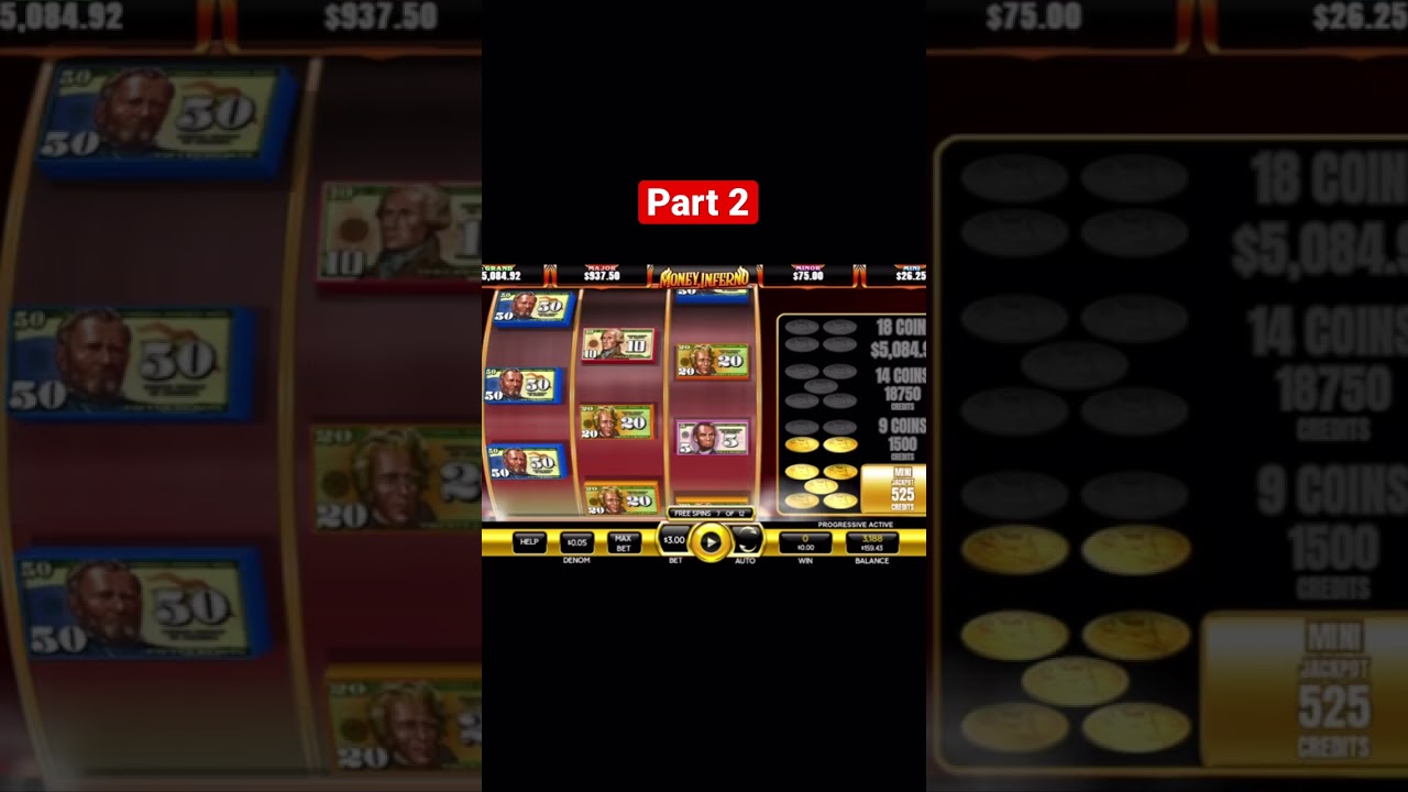 Money Inferno | Online Casino | Big Win | $3 Bet | Bonus Win | Online Slots | Fast Cash #shorts