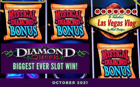 My Biggest EVER Slot Win! Perfect Diamond Queen Bonus At Rialto Casino, London (19th October 2021)