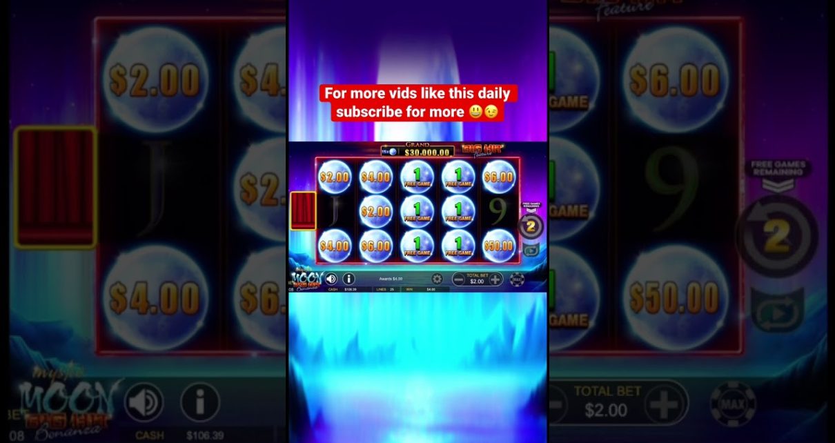 Mystic Moon | Online Casino |  Bet | Online Slots | Big Win | Huge Win |DraftKings