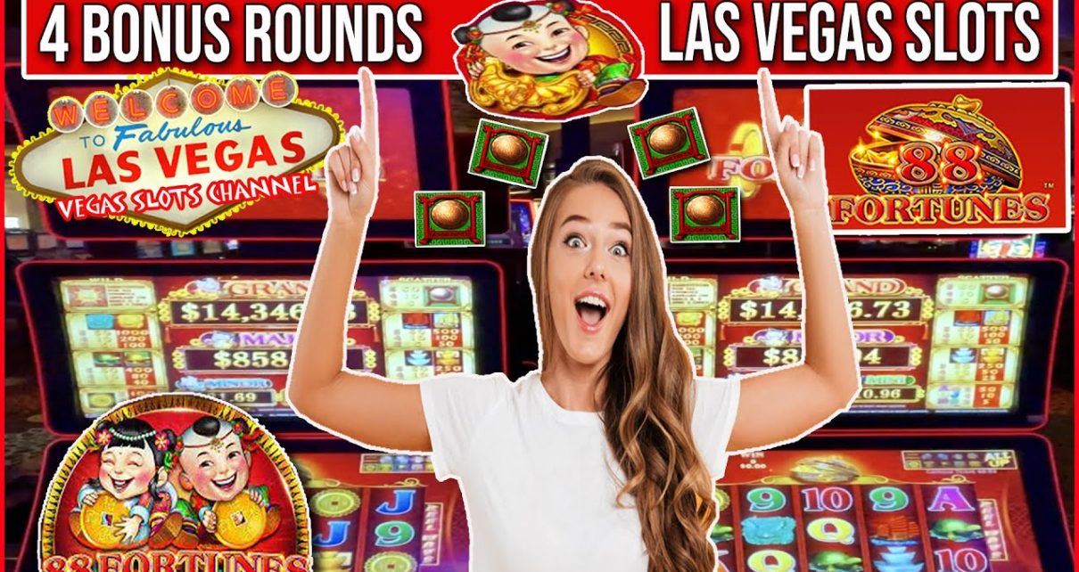 NEW 88 FORTUNES SLOT WINS ⭐⭐⭐ LAS VEGAS CASINO SLOTS LIVE PLAY