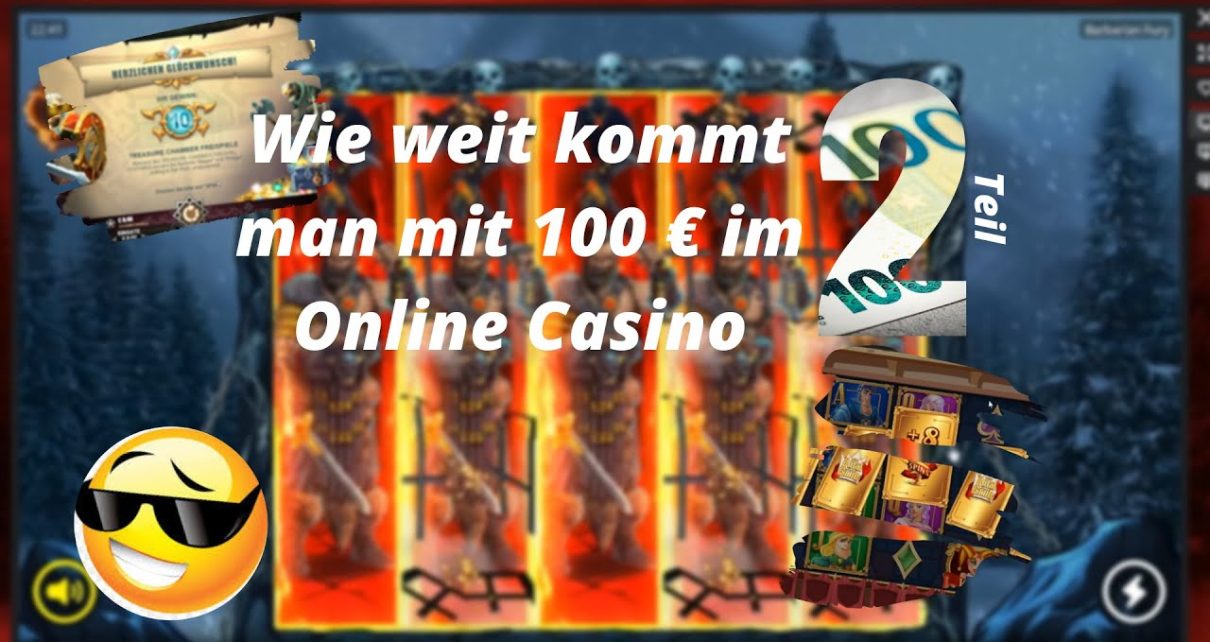 Online Casino Deutsch Test - Wie weit kommt man mit 100 € TEIL 2