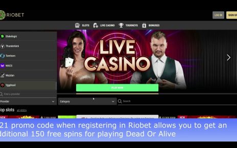 Online Casino Riobet   Updated Review 2022