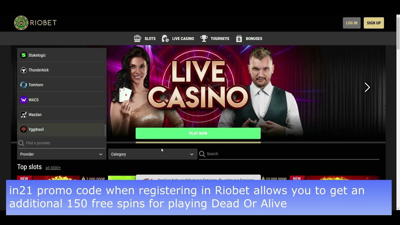 Online Casino Riobet   Updated Review 2022