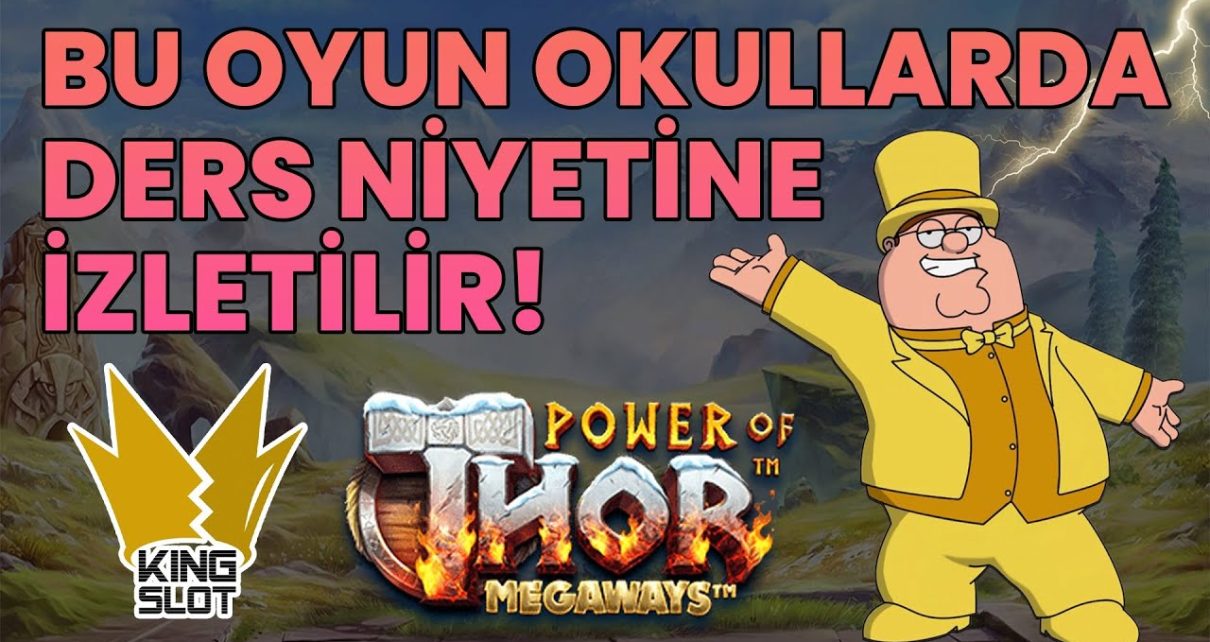 #PowerOfThor 'da Efsaneler Arasına Girecek Bir Oyun! – King Slot #casino#slot#slotoyunları#pragmatic