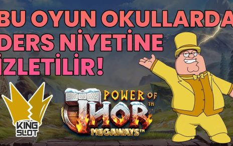 #PowerOfThor 'da Efsaneler Arasına Girecek Bir Oyun! – King Slot #casino#slot#slotoyunları#pragmatic