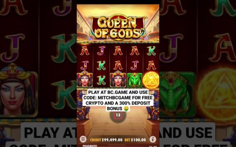 Queen of God's 20 Quick Spins Mega Win – Online Casino Slots Win BC.Game #casinoonline #slots #win