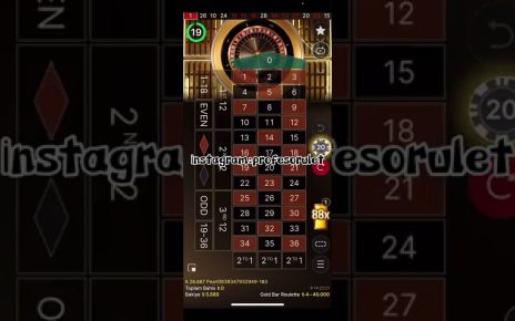 RULET | GOLD BAR ROULETTE KİTAP YAZDIM #casino #rulet