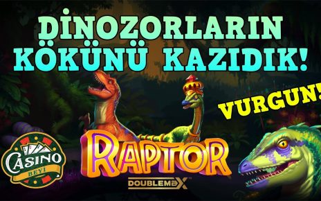 #Raptor'da Efsane Oyun, Dev Kazanç! – Casino Beyi #slot #slotoyunları #casino #yggdrasil #slotvurgun