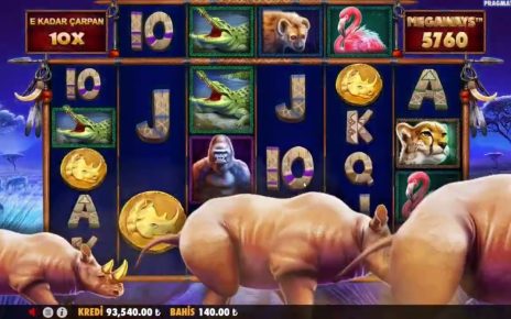 Rhino | Kısa Sürede 1100x Kazanç Sağladık – Mega Win #slotvideoları #casino #pragmaticplay