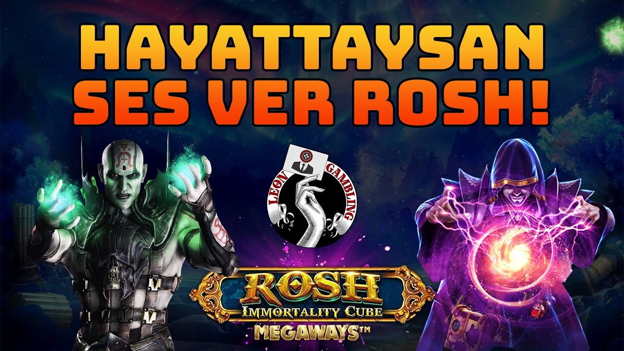 #RoshImmortalityCubeMegaways'te Rosh'u Yok Ettik! - Leon Gambling #slot#casino#slotoyunları#slotizle