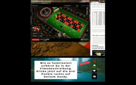 Roulette Kolonnen Trick 2022 im Online Casino – Videobeweis zur Besten Roulette Methode im Casino