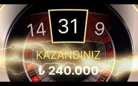Rulet te TARİHİN EN İYİ OYUNU | Rulet Taktikleri | Casino Oyunları SERVETİNİZ