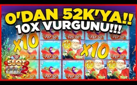 SLOT OYUNLARI ?CHRISTMAS BIG BASS BONANZA 10X VURGUNU ?? 15000TL ÖDÜL? #slot #slotoyunları #casino