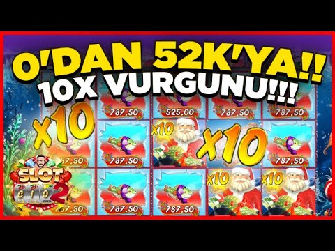 SLOT OYUNLARI ?CHRISTMAS BIG BASS BONANZA 10X VURGUNU ?? 15000TL ÖDÜL? #slot #slotoyunları #casino