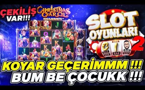 SLOT OYUNLARI  ☠ CHRISTMAS CAROL MEGAWAYS REKOR ☠ 1000TL NAKİT ÖDÜL ?ı